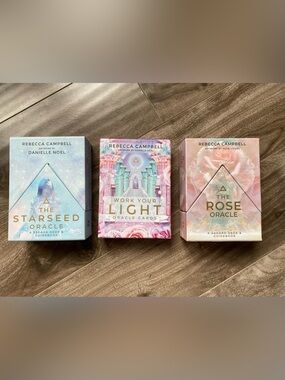 Rebecca Campbell Work Your Light Oracle Cards - Pink & Pastel